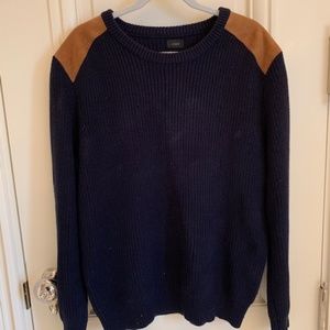 J Crew Navy Blue Sweater Size Large